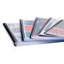Boite 100 peignes plastique 10mm A4 noir