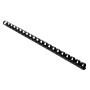 Boite 100 peignes plastique 12mm A4 noir