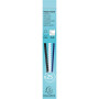 Boite 25 peignes plastique 8mm A4 blanc