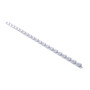 Boite 25 peignes plastique 8mm A4 blanc
