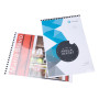 Boite 100 peignes plastique 8mm A4 noir