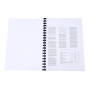 Boite 25 peignes plastique 16mm A4 noir
