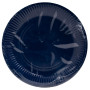 20 Assiettes, carton rond Ø 23 cm Marine