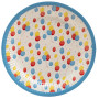 10 Assiettes, carton rond Ø 23cm Ballons