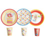 10 Assiettes, carton rond Ø23cm Fées