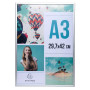 Cadre photo aluminium A3