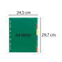 Intercal. PP 12/100 A4+ 6Positions