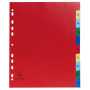 Intercalaires 1-10 A4+ PP onglets impr.