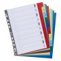 Intercalaires 1-10 A4+ PP onglets impr.