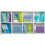 Porte-visuel droit vertical A4 cristal