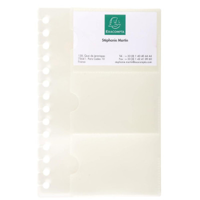 Sachet 10 recharges pour Exacard 75034E