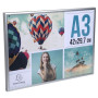 Cadre photo aluminium A3