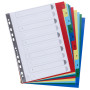 Intercalaires 1-10 A4+ PP onglets impr.