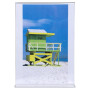 Porte-visuel droit vertical A4 cristal