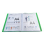 PORTE VUES  A4 PP 140 vues Assortis