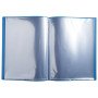 Porte-vues A4 60 vues Bee Blue 4 coul.as