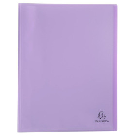 Porte-vues A4 80 vues Chrom Pastel Mauve