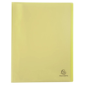 Porte-vues A4 80 vues Chrom Pastel Jaune