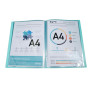 Porte-vues A4 80 vues Chrom Pastel Bleu