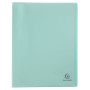 Porte-vues A4 60 vues Chrom. Pastel