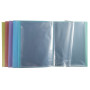 Porte-vues A4 60 vues Chrom. Pastel