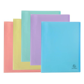 Porte-vues A4 120 vues Chrom Pastel Ass.