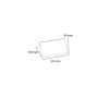 Porte-carte clip taille S (largeur 50mm)