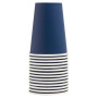 15 Gobelets carton 20cl Marine