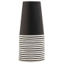 15 Gobelets carton 20cl Noir