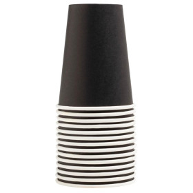15 Gobelets carton 20cl Noir