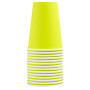 15 Gobelets carton 20cl Vert Kiwi