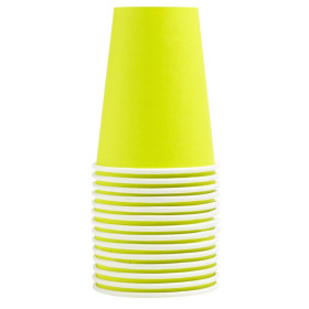 15 Gobelets carton 20cl Vert Kiwi