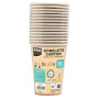 15 Gobelets carton 20cl Kraft