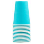 15 Gobelets carton 20cl Turquoise