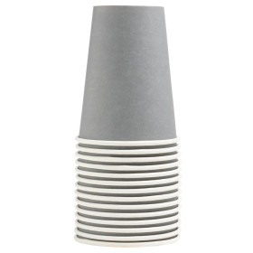 15 Gobelets carton 20cl Gris