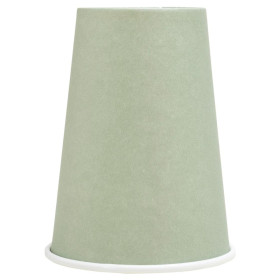15 Gobelets carton 20cl Vert Olive