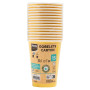 15 Gobelets carton 20cl Jaune