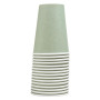 15 Gobelets carton 20cl Vert Olive
