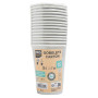 15 Gobelets carton 20cl Argent