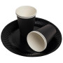 15 Gobelets carton 20cl Noir