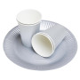 15 Gobelets carton 20cl Argent