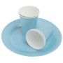 15 Gobelets carton 20cl Bleu ciel