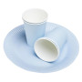 15 Gobelets carton 20cl Bleu ciel