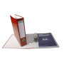 Class.levier PP/papier D75 A4 Bordeaux