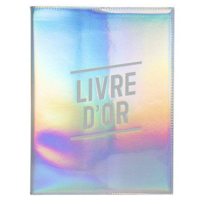 Livre d'or 100p.argent 27x22cm GLOSSY