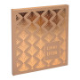 Liv or 140p.or 21x19cm PALMYRE nude palm