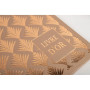 Liv or 140p.or 21x19cm PALMYRE nude palm