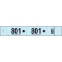 CARNET 50 TICKETS VESTIAIRES - BLEU