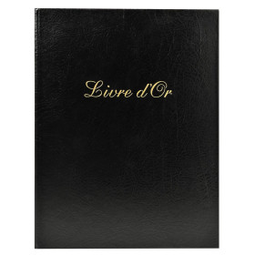 Livre d'or balacron 26x22 +/titre ass.