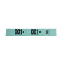 CARNET 50 TICKETS VESTIAIRES - VERT